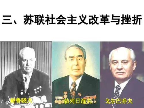 苏联社会主义建设的经验和教训