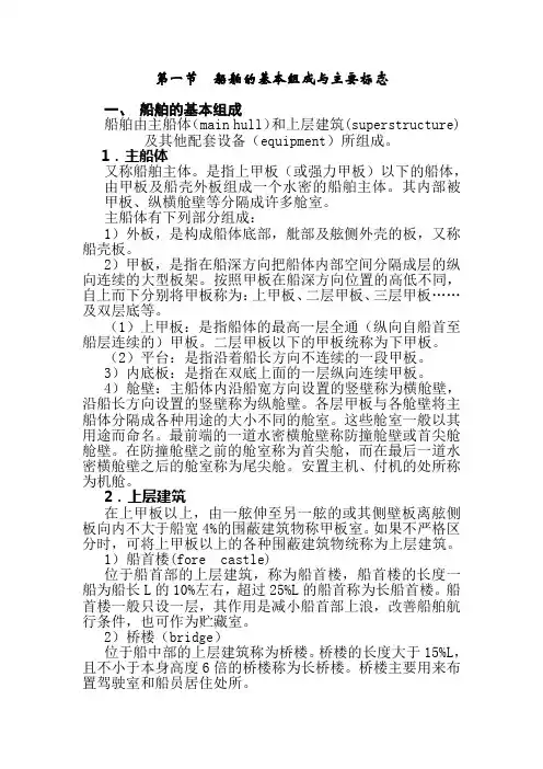 船舶常识