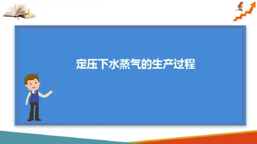 水蒸气—定压下水蒸气的生产过程(热工课件)