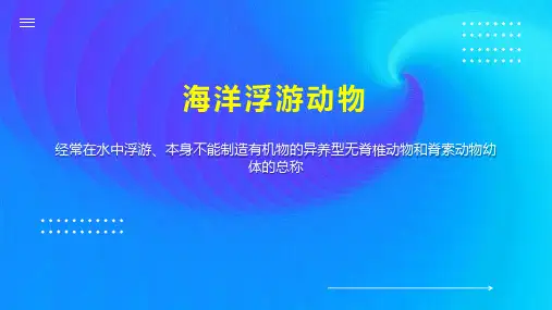 海洋浮游动物