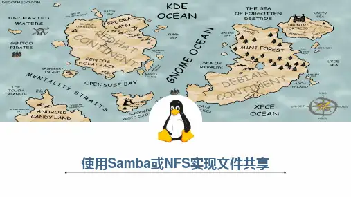 使用Samba或NFS实现文件共享ppt课件