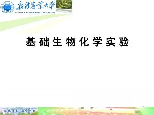 实验一氨基酸的分离鉴定纸层析法