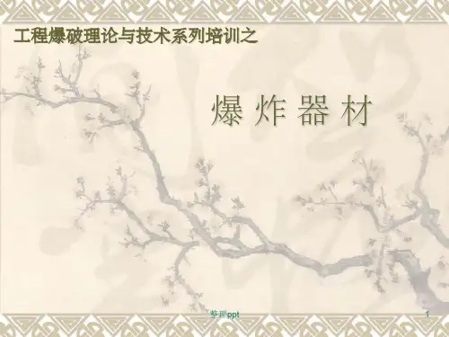 《爆破器材》PPT课件