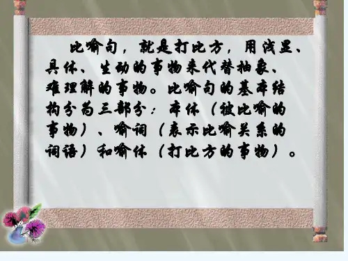 语文人教版六年级下册在作文中学会用好比喻句