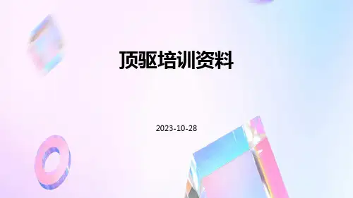 顶驱培训资料
