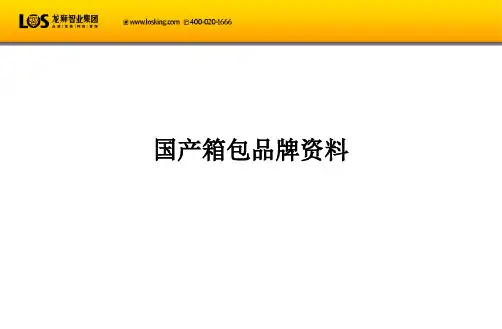 十大国产箱包