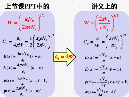 29.1.1课前回顾及10.3PN结半导体探测器
