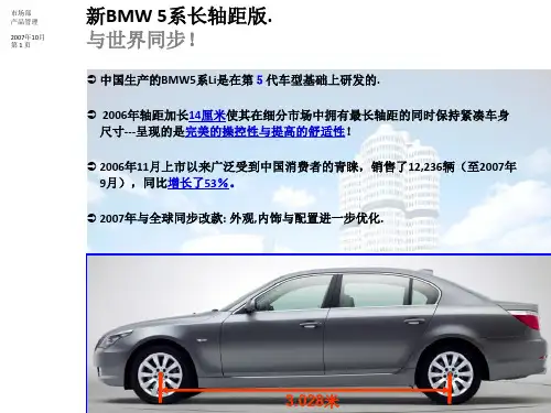 某汽车5erLiLCI产品介绍演示文稿