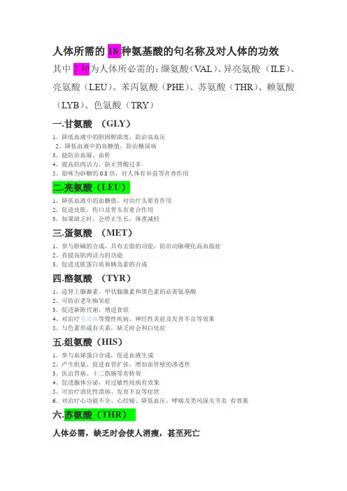 蚕丝中的18种氨基酸功效