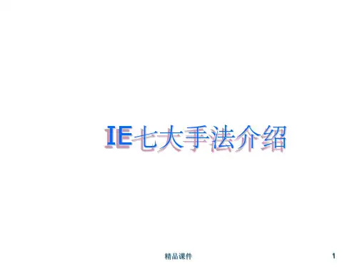 IE7大操作手法精髓