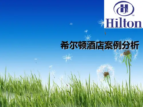 希尔顿酒店分析ppt课件