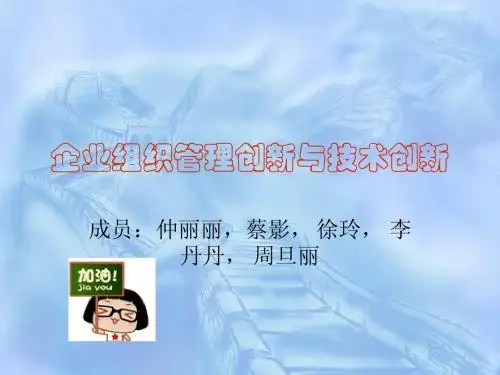 企业组织管理创新与技术创新.pptTT