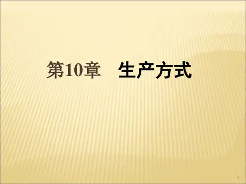 生产运作ppt课件