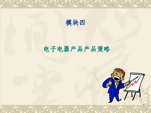 电子电器产品营销实务PPT课件