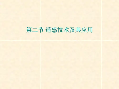 高中地理3.2遥感技术及其应用 名师公开课省级获奖课件(湘教版必修3)