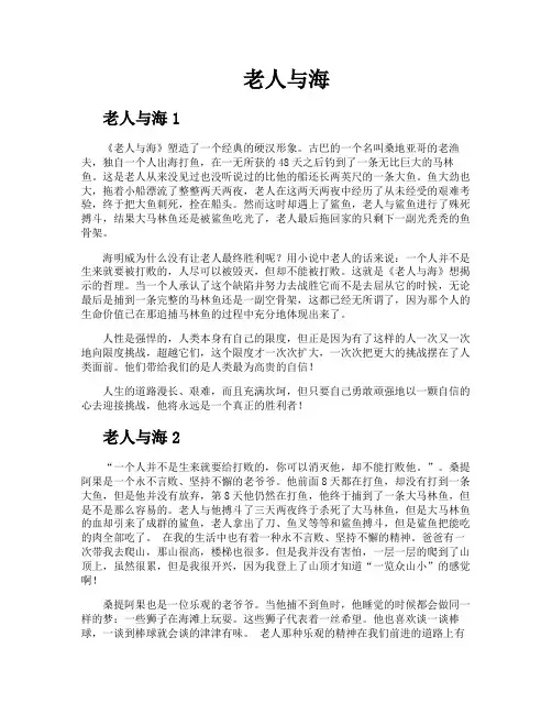 老人与海-专业文档!