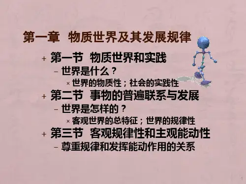 世界的物质性及其发展规律PPT课件精选全文