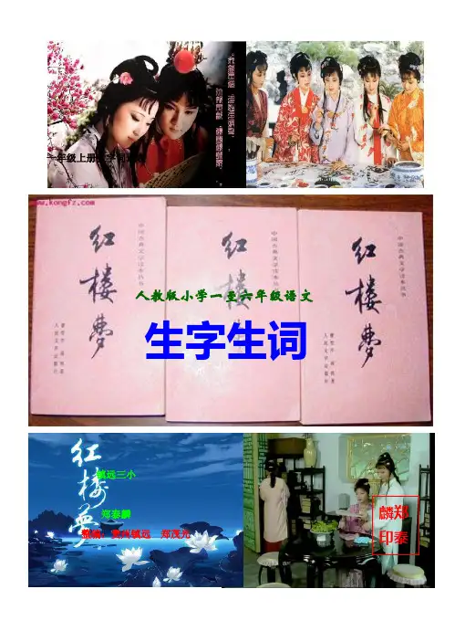 2017年人教版小学一至六年级语文生字生词(带拼音)