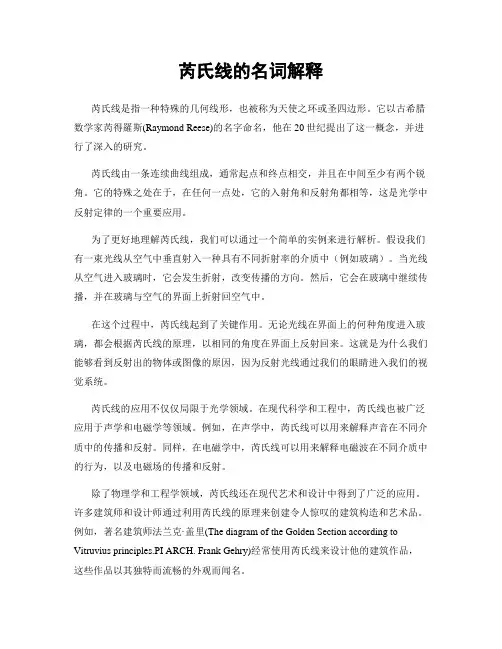 芮氏线的名词解释