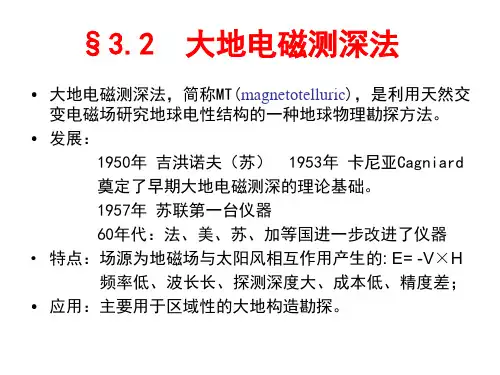 大地电磁测深(地球物理)