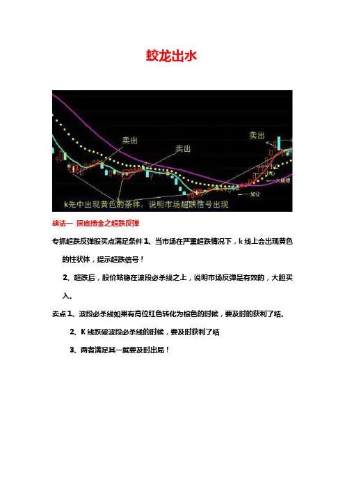 蛟龙出水战法