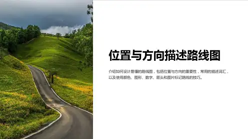 位置与方向描述路线图