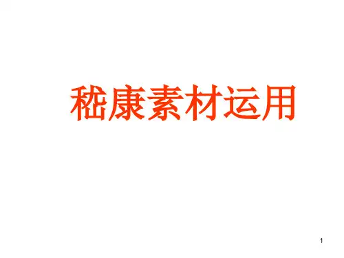 历史文化名人―嵇康PPT课件