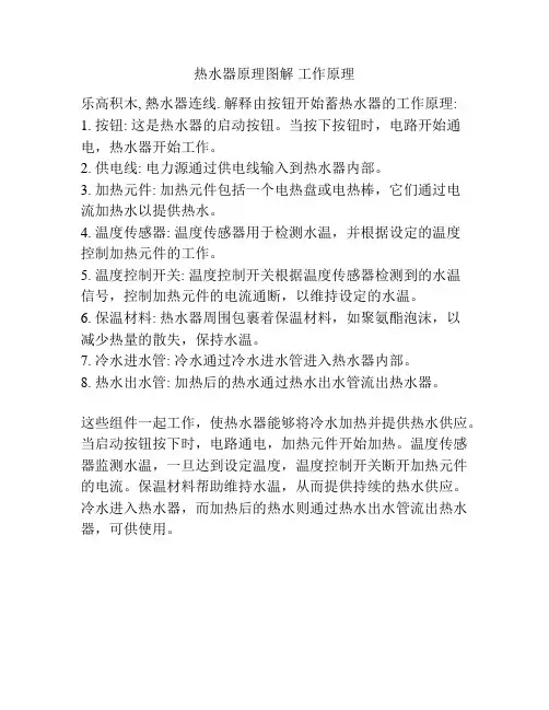 热水器原理图解 工作原理