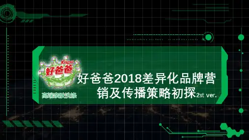高端亲肤洗涤用品品牌好爸爸年度差异化品牌传播及营销推广方案