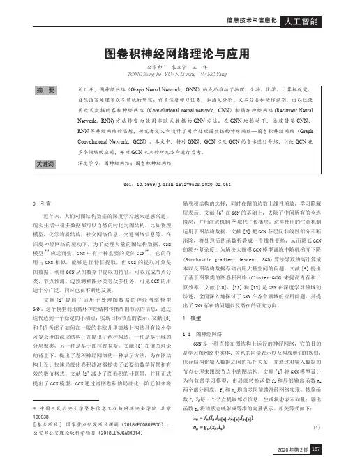 图卷积神经网络理论与应用