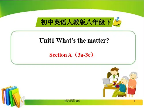 八年级英语下Unit1-section-A(3a-3c)(人教版)全面版