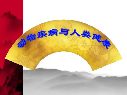 动物疾病与人类健康页PPT文档