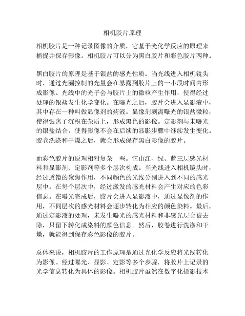相机胶片原理