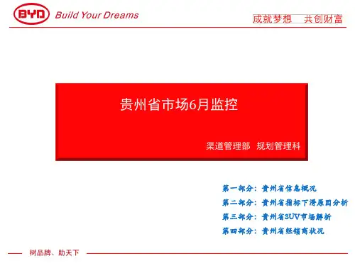 贵州省汽车市场分析