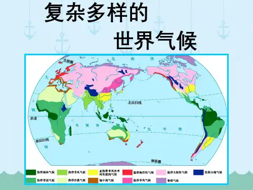 复杂多样的世界气候