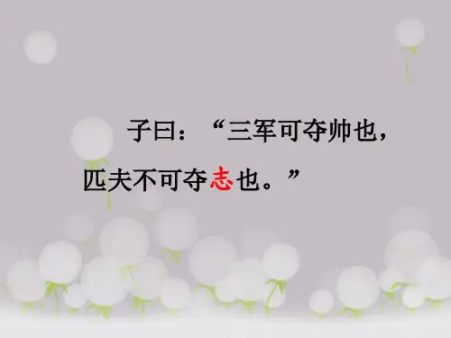 论语的智慧导读PPT课件