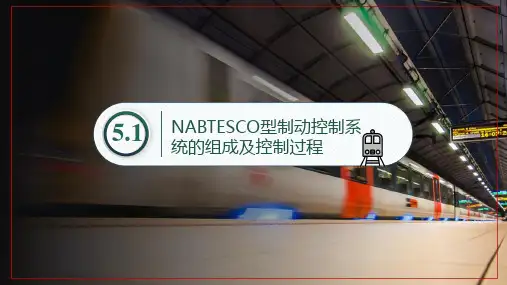 NABTESCO型制动控制系统的组成
