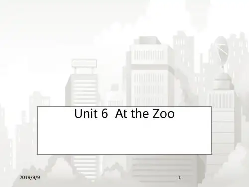 (人教版pep)三年级英语下册课件 Unit6 At the Zoo-Lesson2