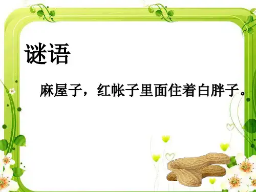 部编五年级上人教《15 落花生》贺燕PPT课件 一等奖新名师优质课获奖比赛公开免费下载