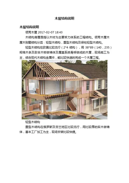 木屋结构说明
