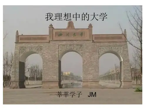 我理想中的大学介绍