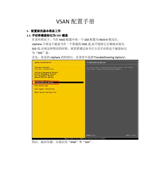 VMware_VSAN配置手册