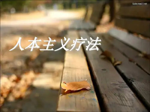 人本主义疗法 ppt课件