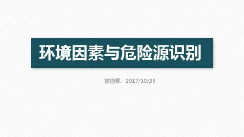 环境因素与危险源识别概论(43张)PPT