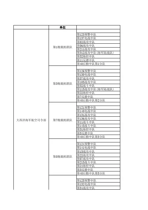美国海军舰载机联队