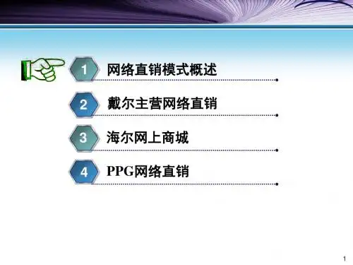 网络直销模式案例分析(共 44张PPT)