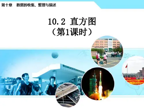 新人教版初中数学七年级下册《直方图》第1课时《频数分布图相关概念》PPT课件