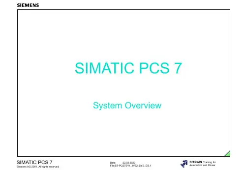 01西门子pcs7官方培训教程