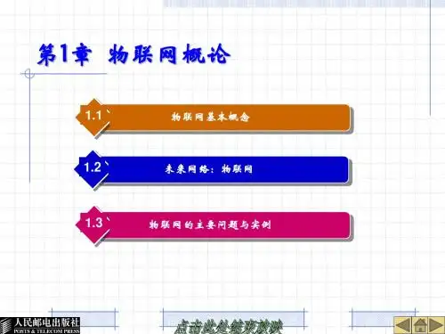 第1章  物联网概论