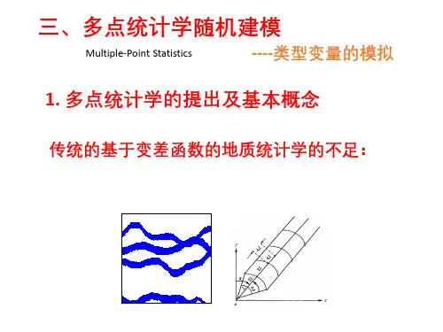 多点地质统计学随机建模 方法原理 详细教程